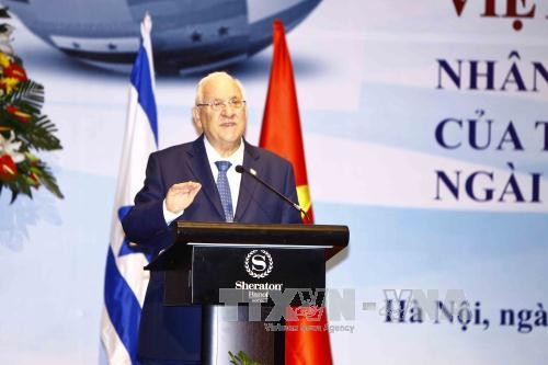 Ägyptische und israelische Medien berichten über Vietnam-Besuch von Präsident Rivlin - ảnh 1